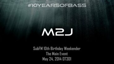 M2J live at #10YearsOfBass in OT301 – SubFM.TV