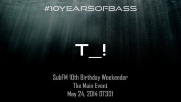 T ! (Macabre Unit) live at #10YearsOfBass in OT301 – SubFM.TV